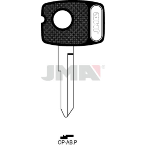 Chei Otel Plastic Negru OP-AB.P